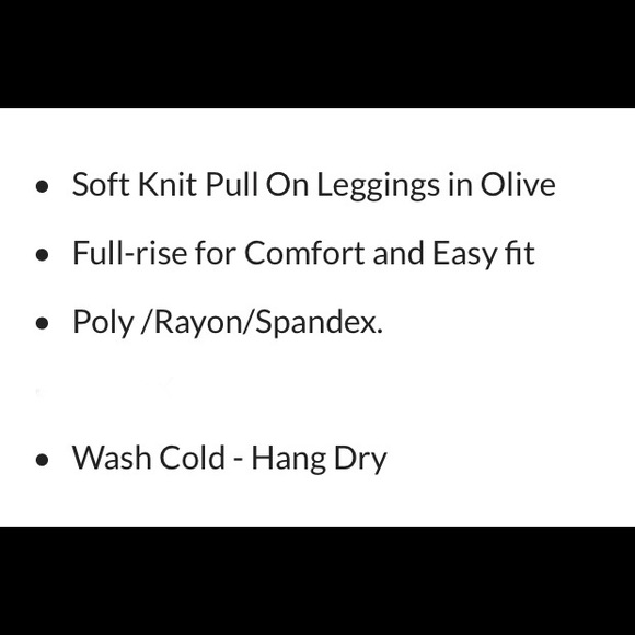 🆕Olive Leggings by Clara Sunwoo - NWT - Picture 5 of 9